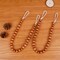 Wood Bead Curtain Tiebacks Set of 6 Curtain Holdbacks for Thin